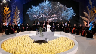 Papa Leone XIV presiede un incontro ecumenico e interreligioso a Beirut